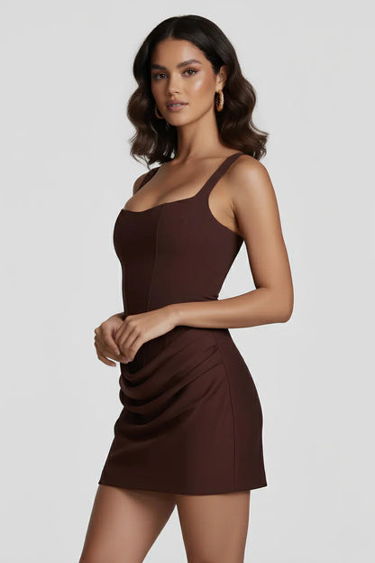 Ferosa Kolsuz Mini Elbise