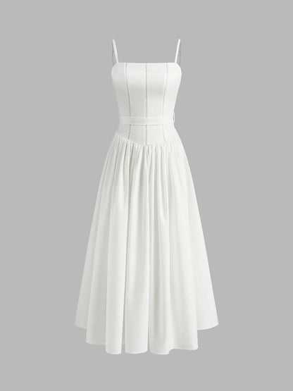 Serendipity Frenchy Dökümlü Uzun Elbise