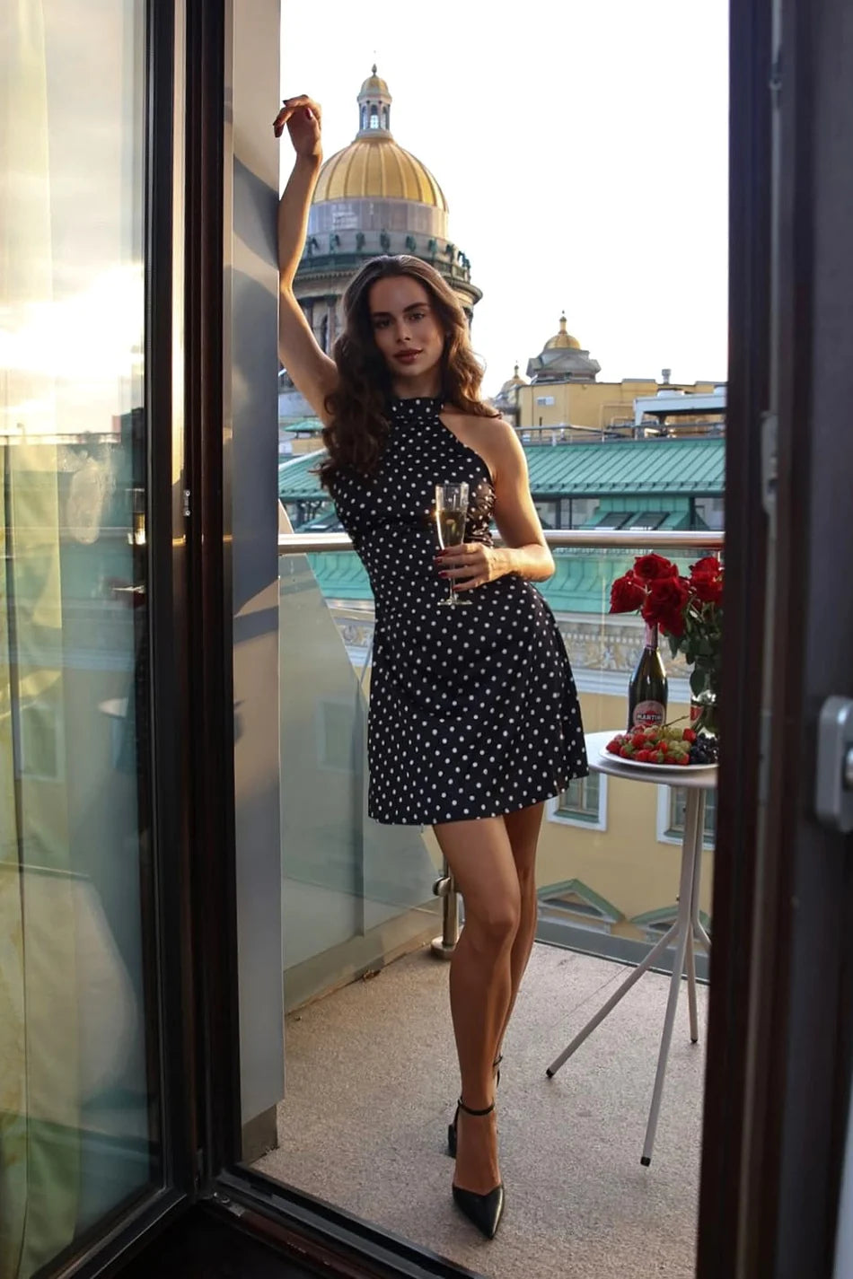 Ferosa Kolsuz Mini Elbise